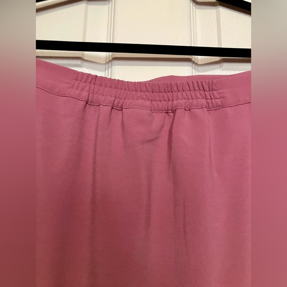 Plus Size ModCloth Mauve A-Line Fit & Flare Fitted Skirt with Pockets 4X 26W - Picture 5 of 6